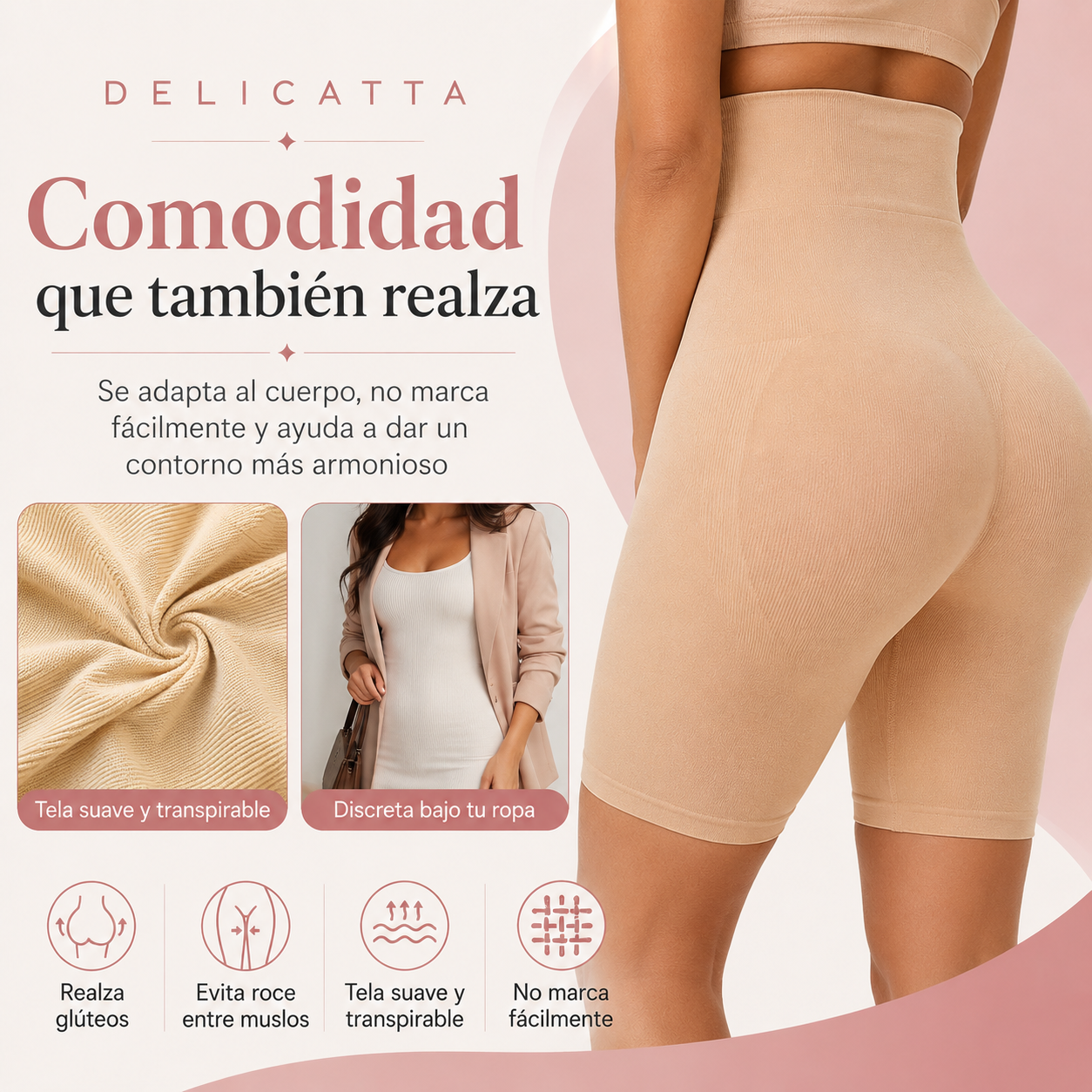 Llévate 2 por el Precio de 1 | Short Faja Premium