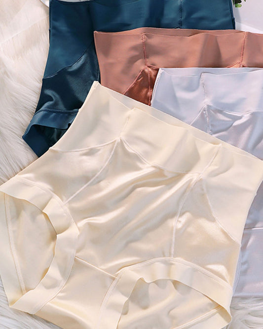 Ropa interior color carne sin costuras de satén