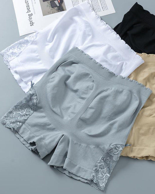 Pantalones de seguridad de encaje Leggings para mujer