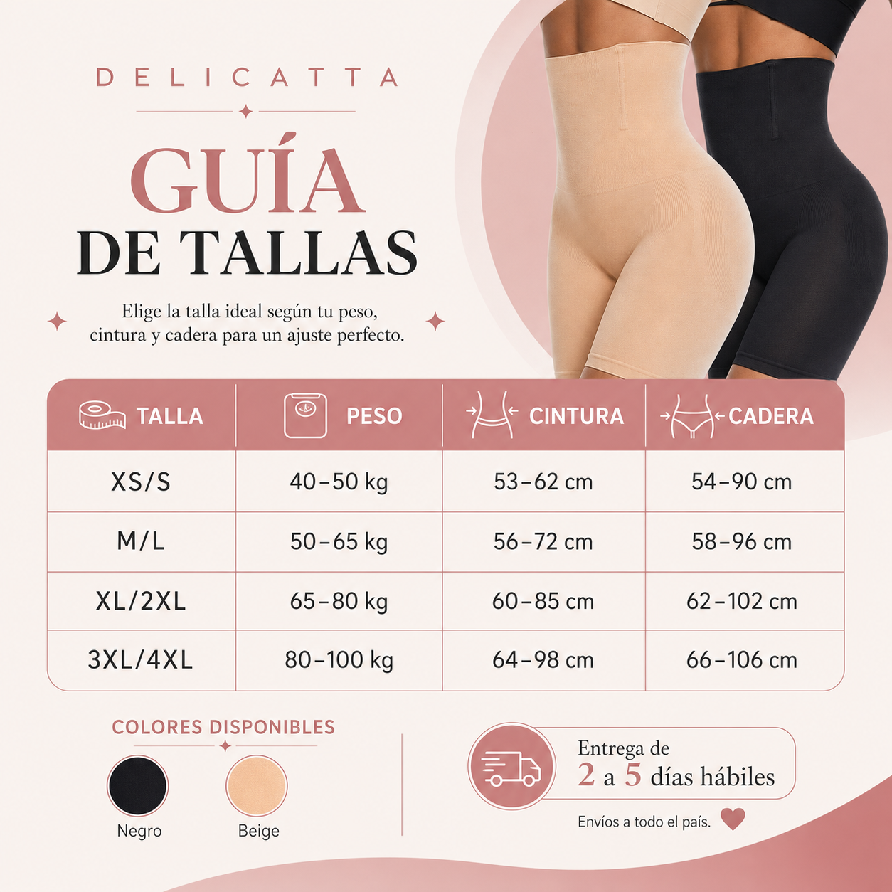 Llévate 2 por el Precio de 1 | Short Faja Premium