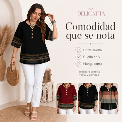 Blusa Boho Casual de Verano - Lleva 2 y Paga Solo 1