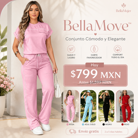 BellaMove™ – Conjunto Cómodo y Elegante