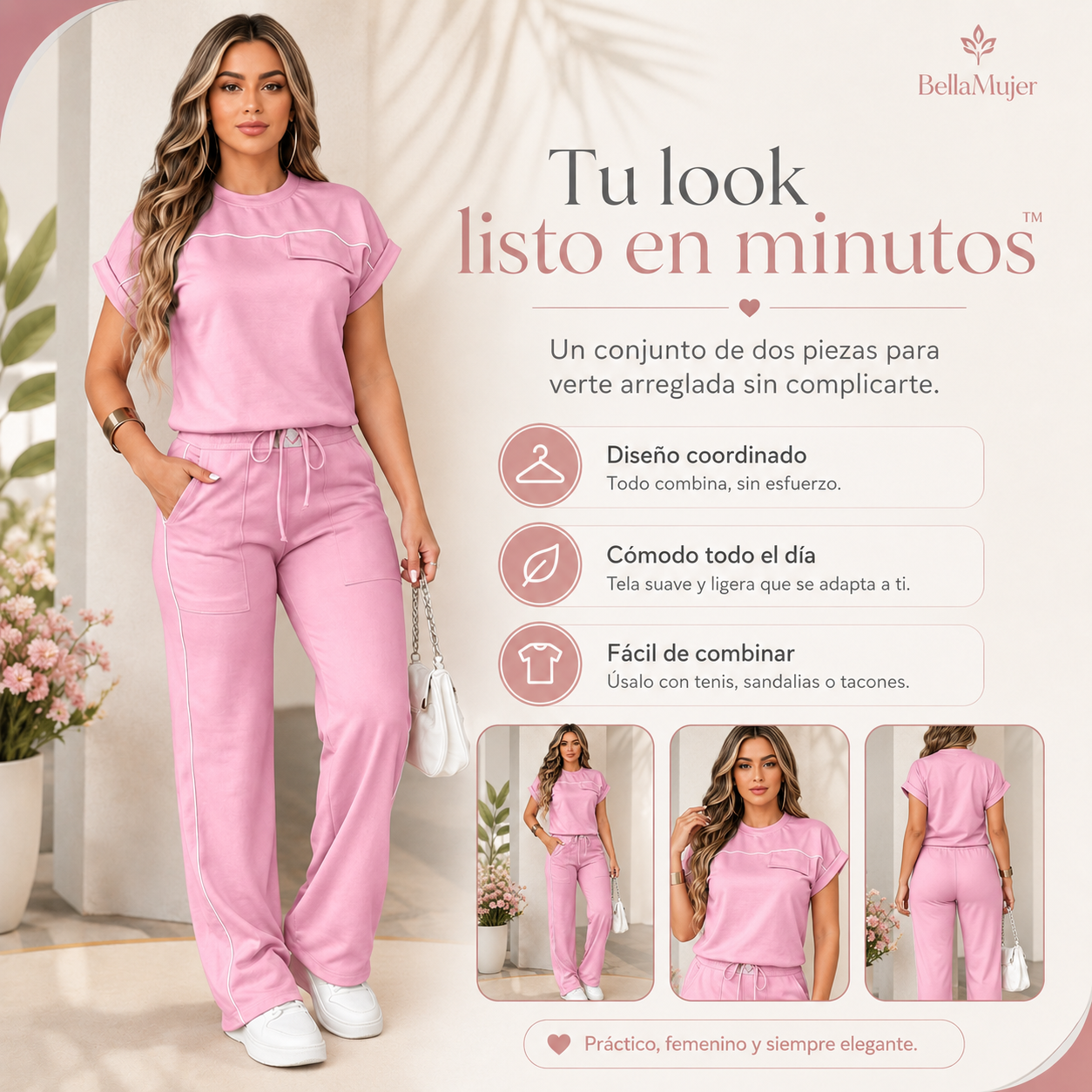 BellaMove™ – Conjunto Cómodo y Elegante