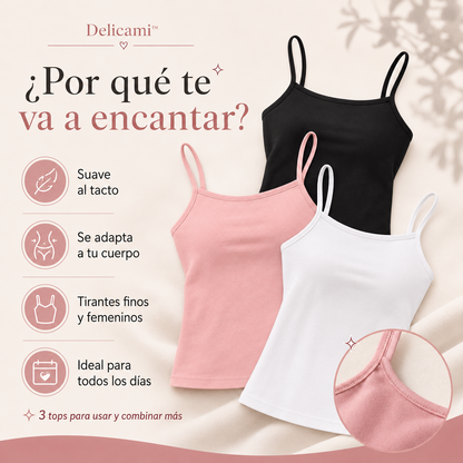 Delicami™ – Top de Tirantes Finos