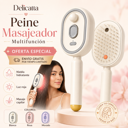 Peine Masajeador Multifunción