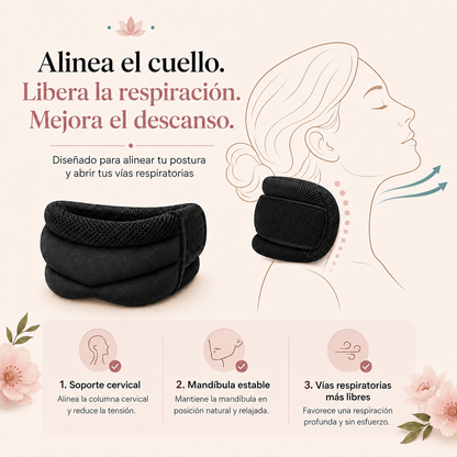 ZenSleep Cervical™ - Soporte Antirronquidos y Alivio Cervical