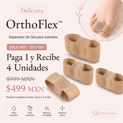 OrthoFlex™ Separador de Gel para Juanetes - Paga 1 y Recibe 4 Unidades