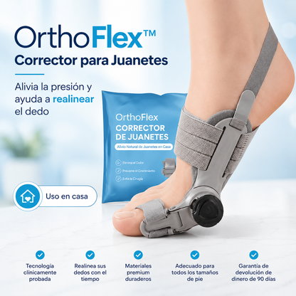 OrthoFlex™: Sistema Corrector para Juanetes