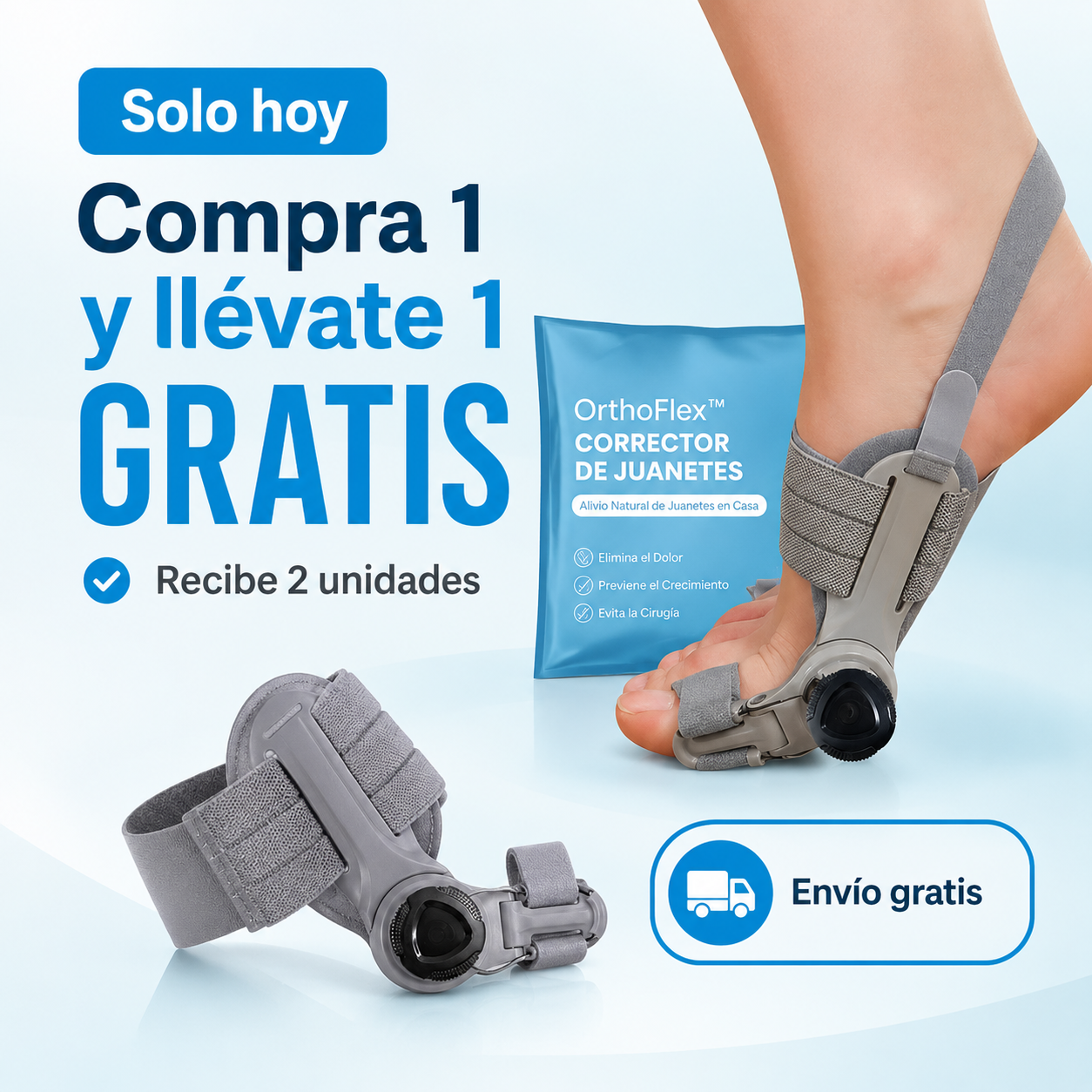 OrthoFlex™: Sistema Corrector para Juanetes
