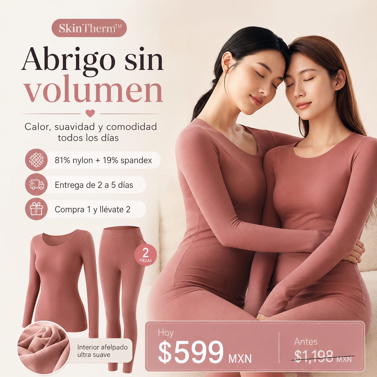 SkinTherm™ Conjunto Térmico Segunda Piel - Compra 1 y llévate 2