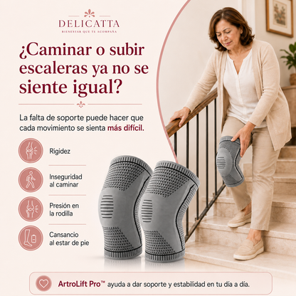 ArtroLift Pro™ Rodillera Ortopédica de Compresión - Solo Hoy: Compra 2 y Llévate 4