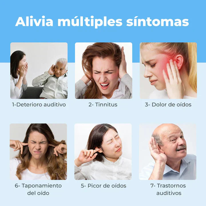 PARCHES HERBALES PARA ZUMBIDO DE OIDO PACK 12 UD - TINICALM™