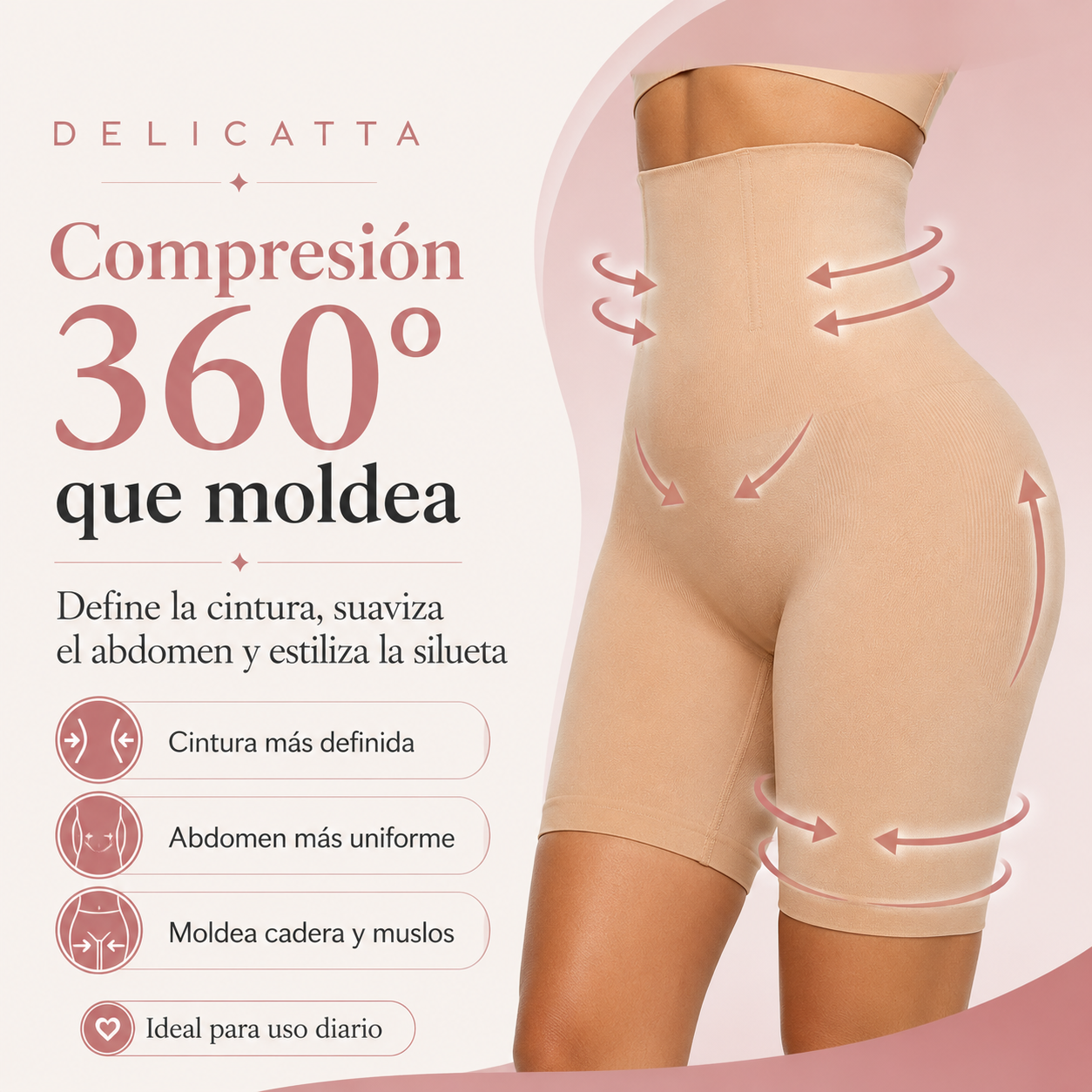 Llévate 2 por el Precio de 1 | Short Faja Premium